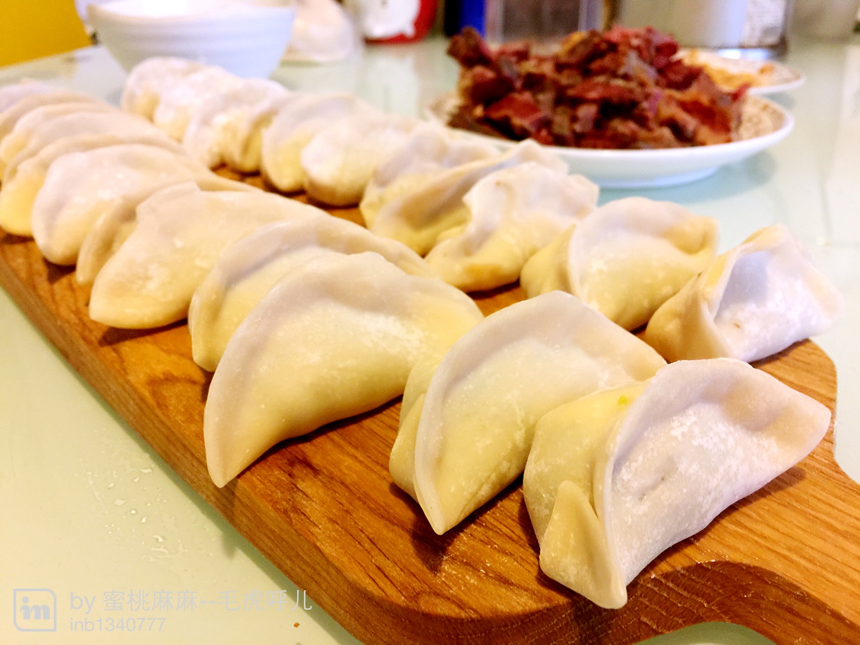 香菇虾仁鸡蛋肉饺