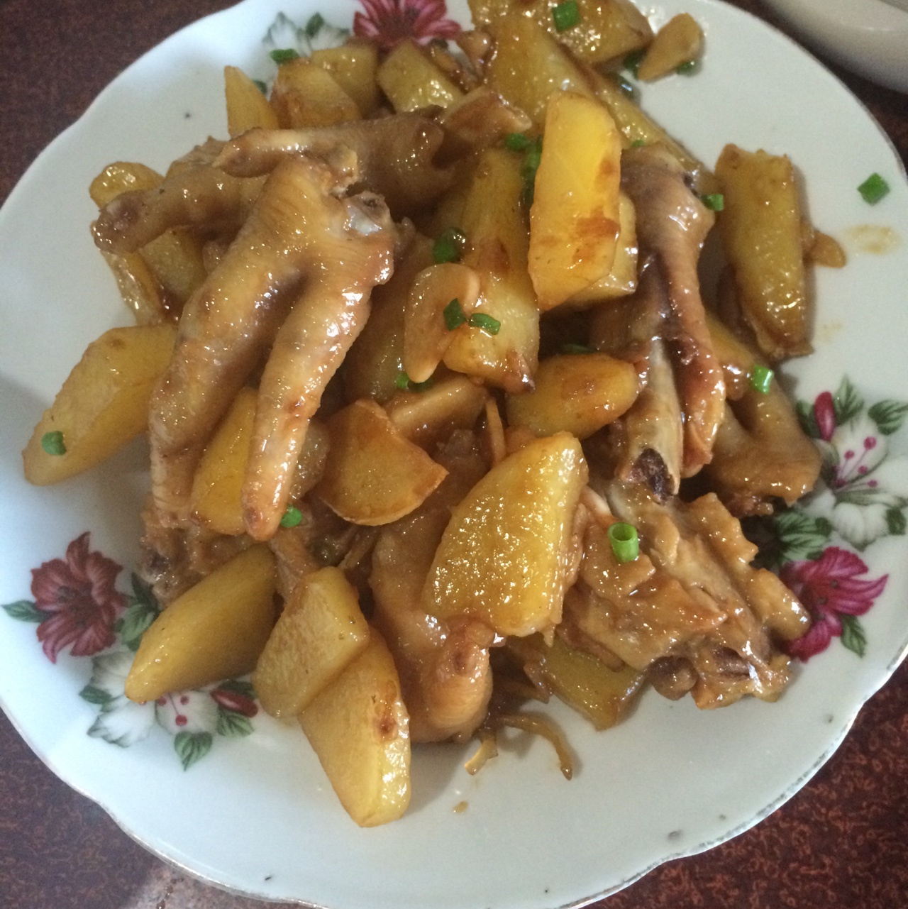 红烧土豆鸡翅