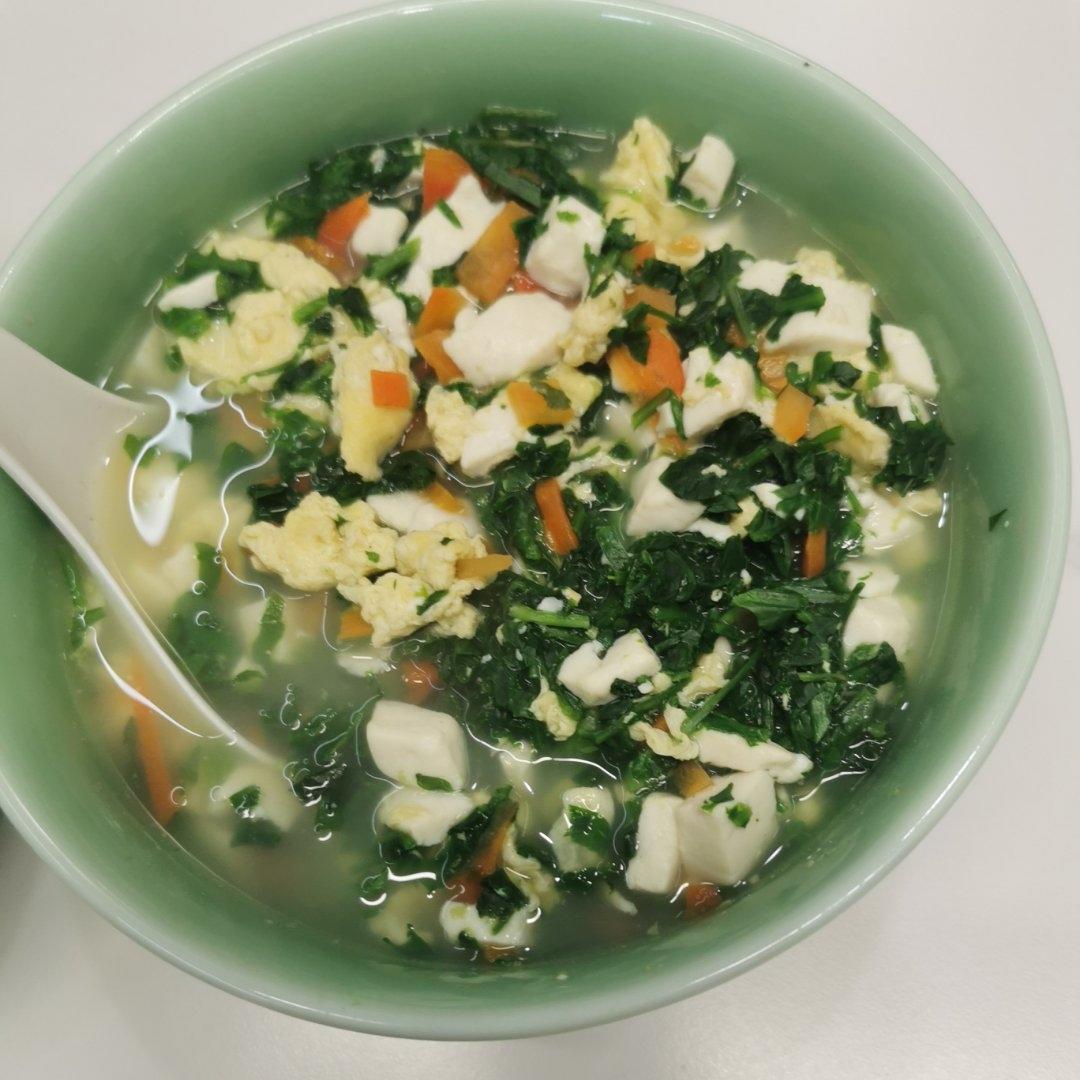 荠菜豆腐羹
