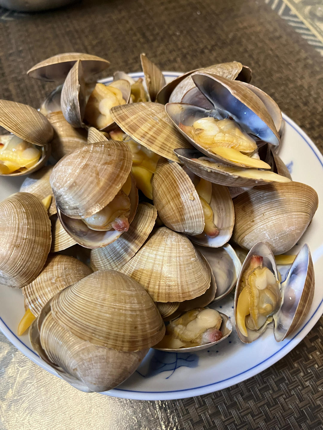 原汁原味黄蚬子