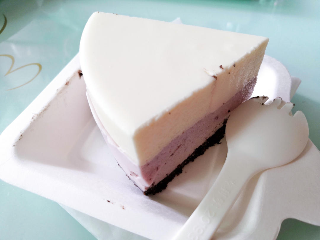 比冰淇淋还好吃❗️入口即化的蓝莓酸奶慕斯