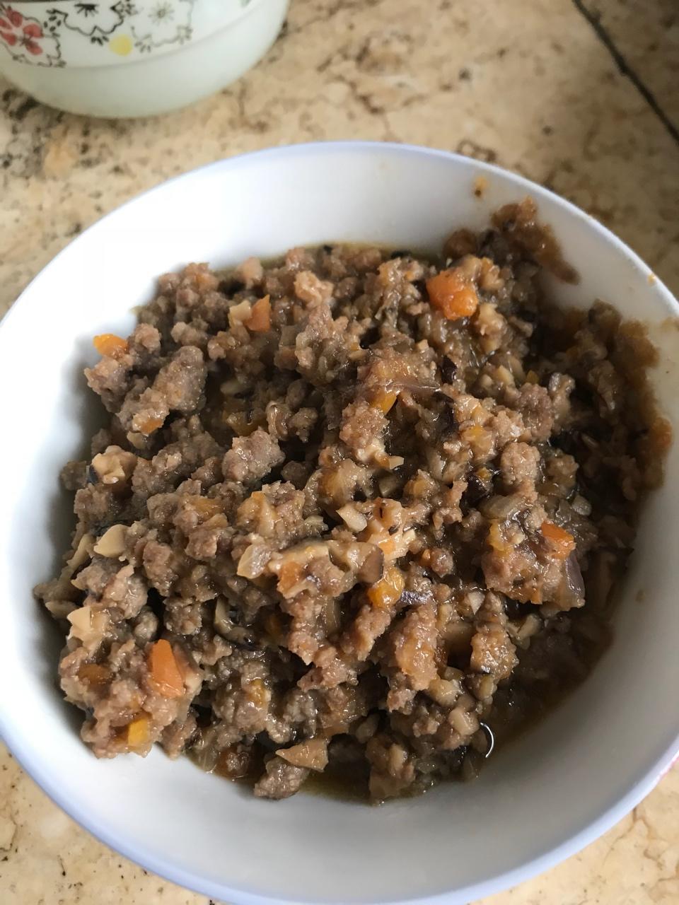 香菇牛肉酱  宝宝健康食谱