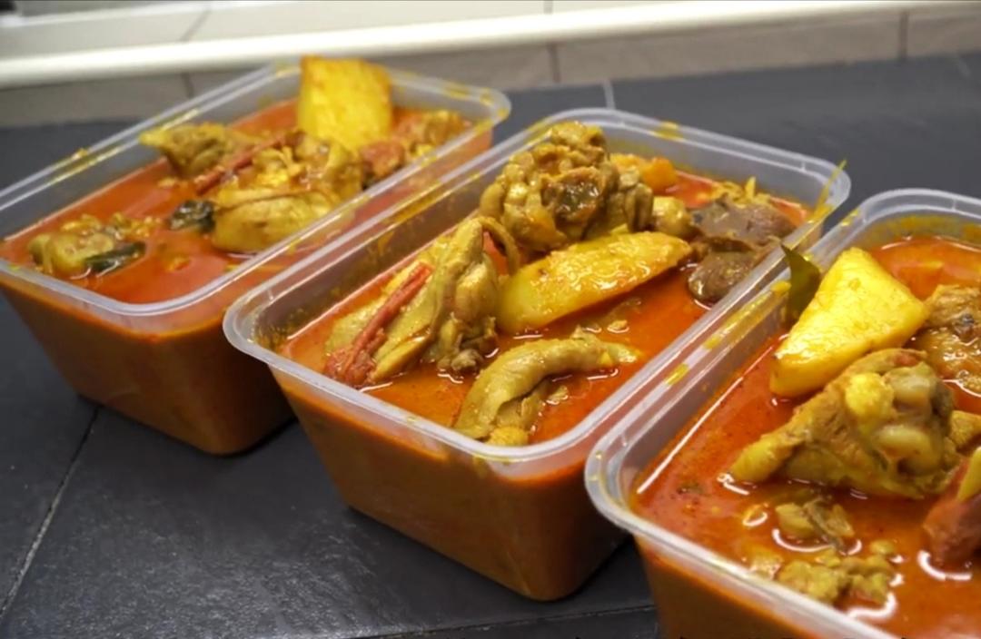 咖哩湯汁也太下饭了吧*马来西亚咖哩鸡的做法