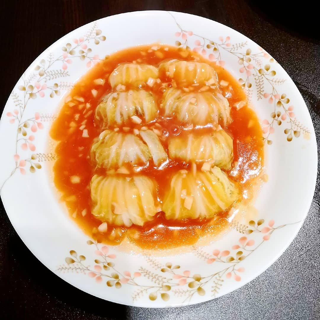肉酿白菜卷