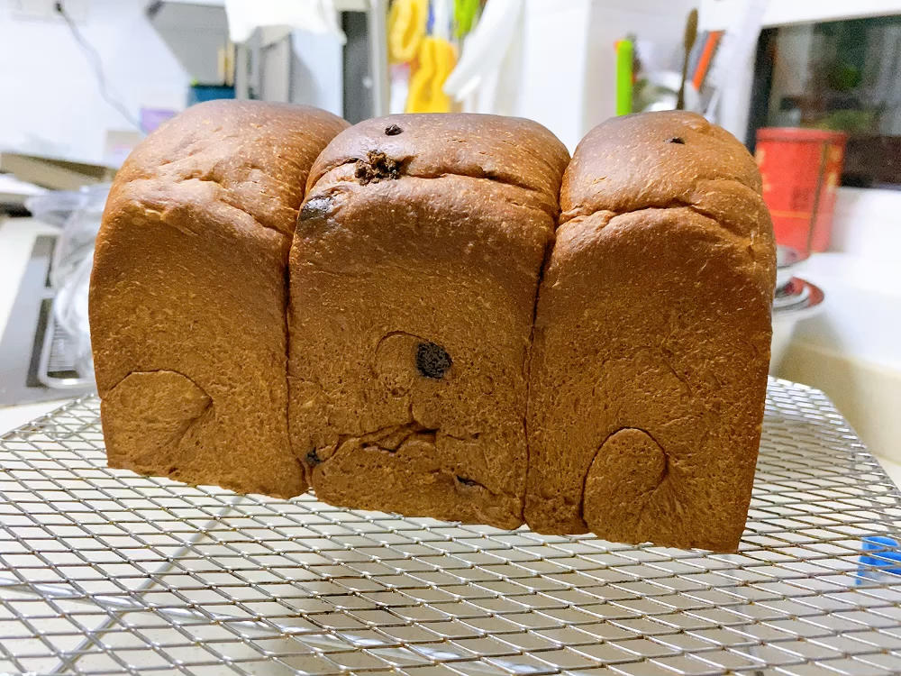 奶油巧克力吐司