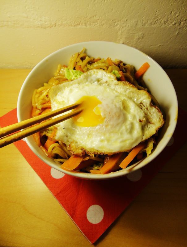 蔬菜炒面