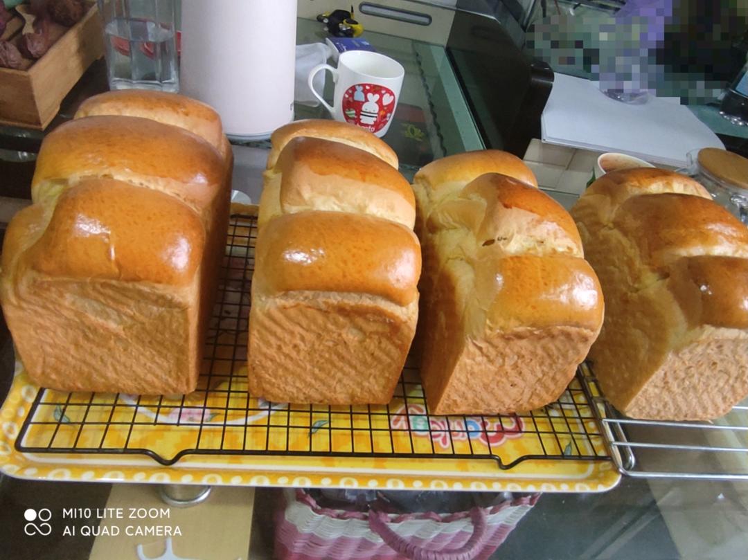 淡奶油吐司❗️超级柔软拉丝，（消耗淡奶油）放三天都不硬的吐司面包❗️
