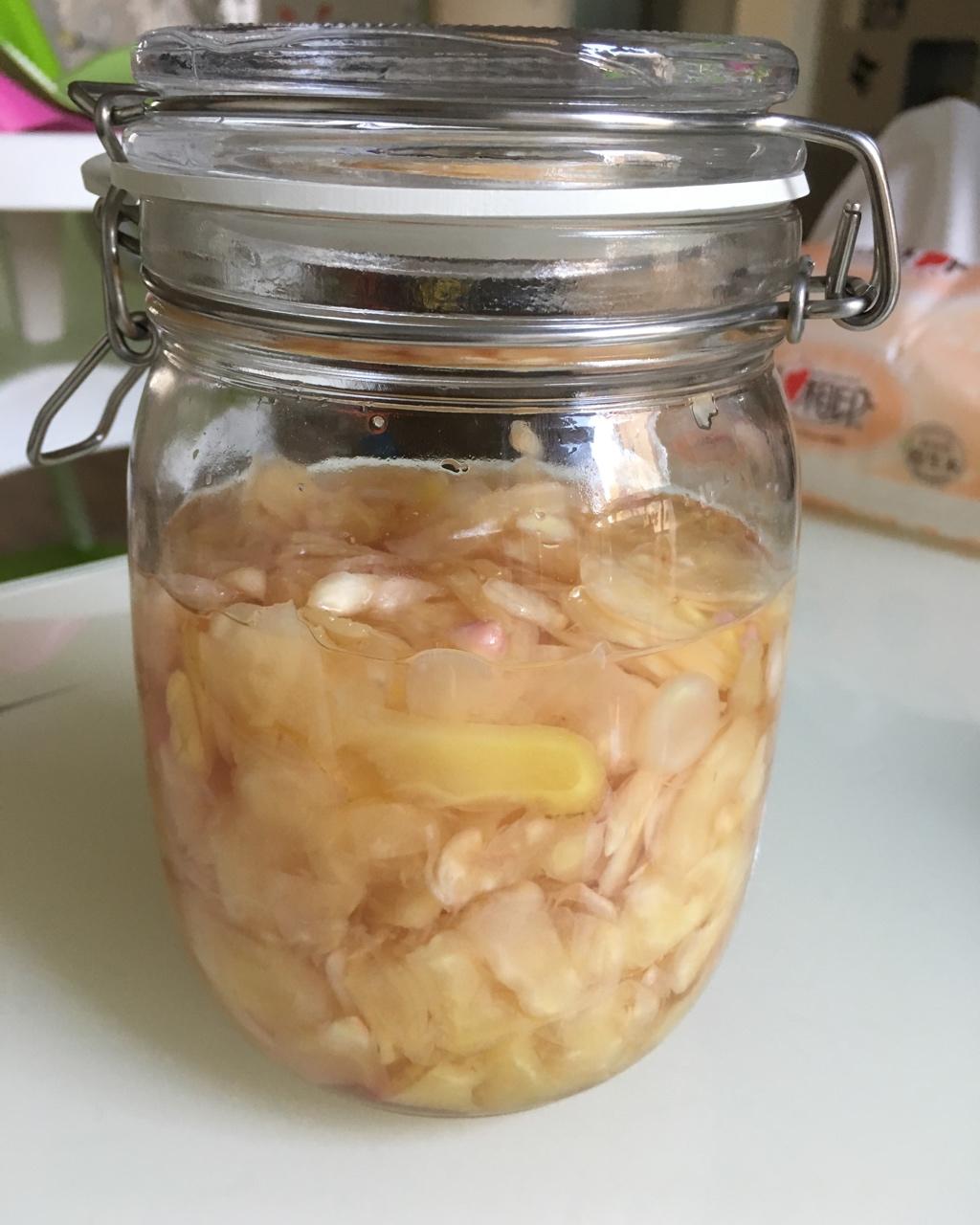 拔萝卜啦做的寿司姜