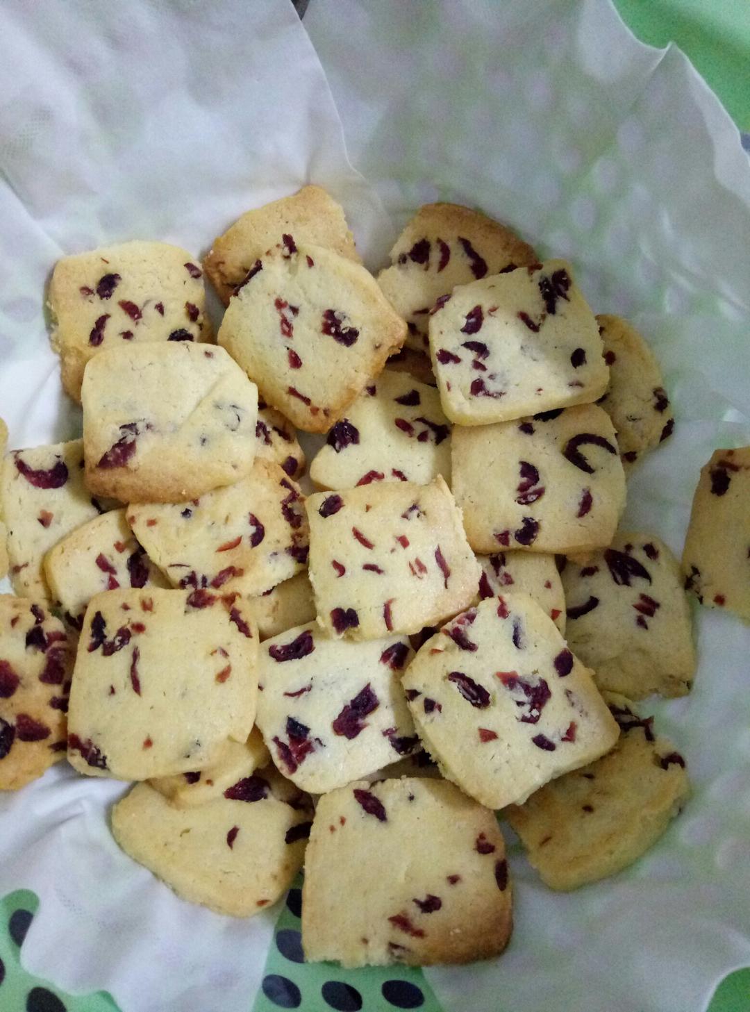 《Tinrry+》蔓越莓曲奇（超简单曲奇配方）