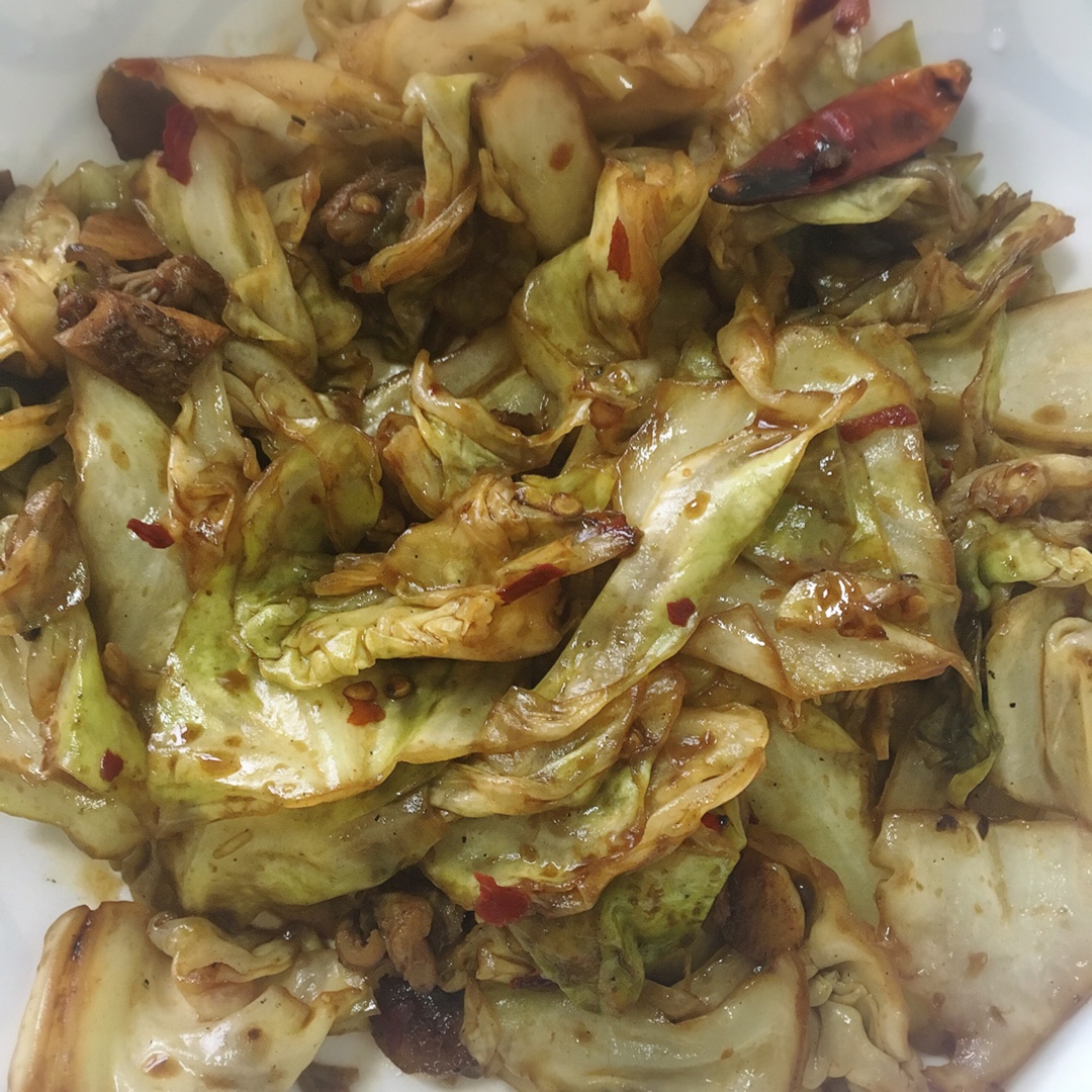 干锅手撕包菜