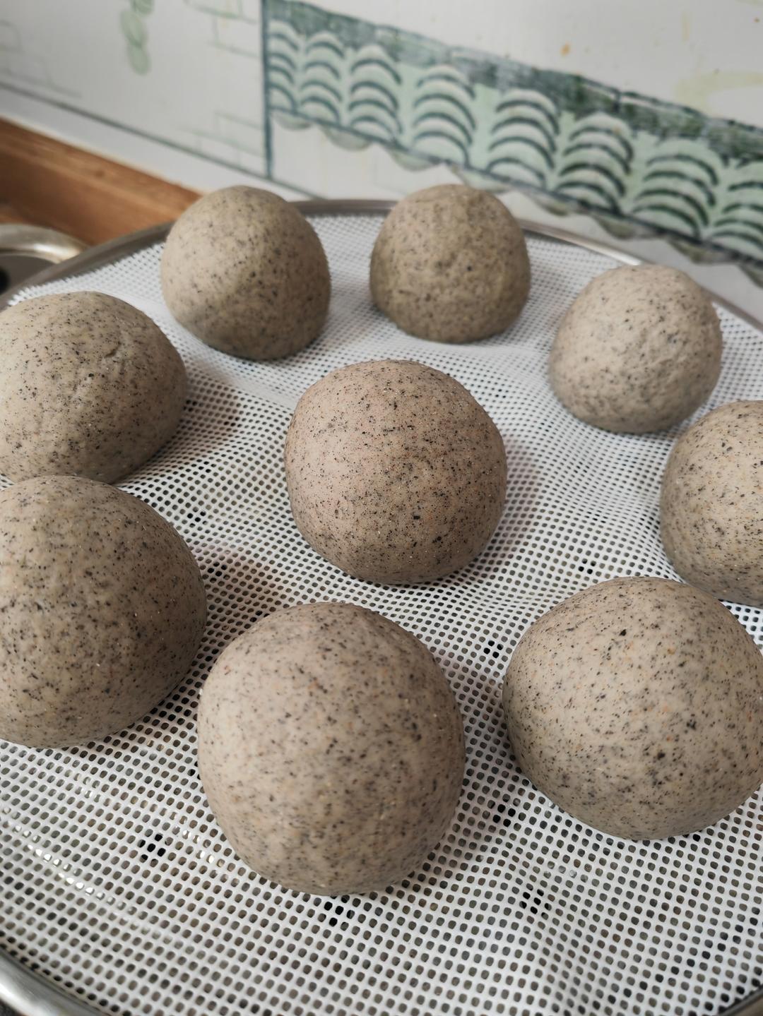 一发黑芝麻馒头，补钙佳选！