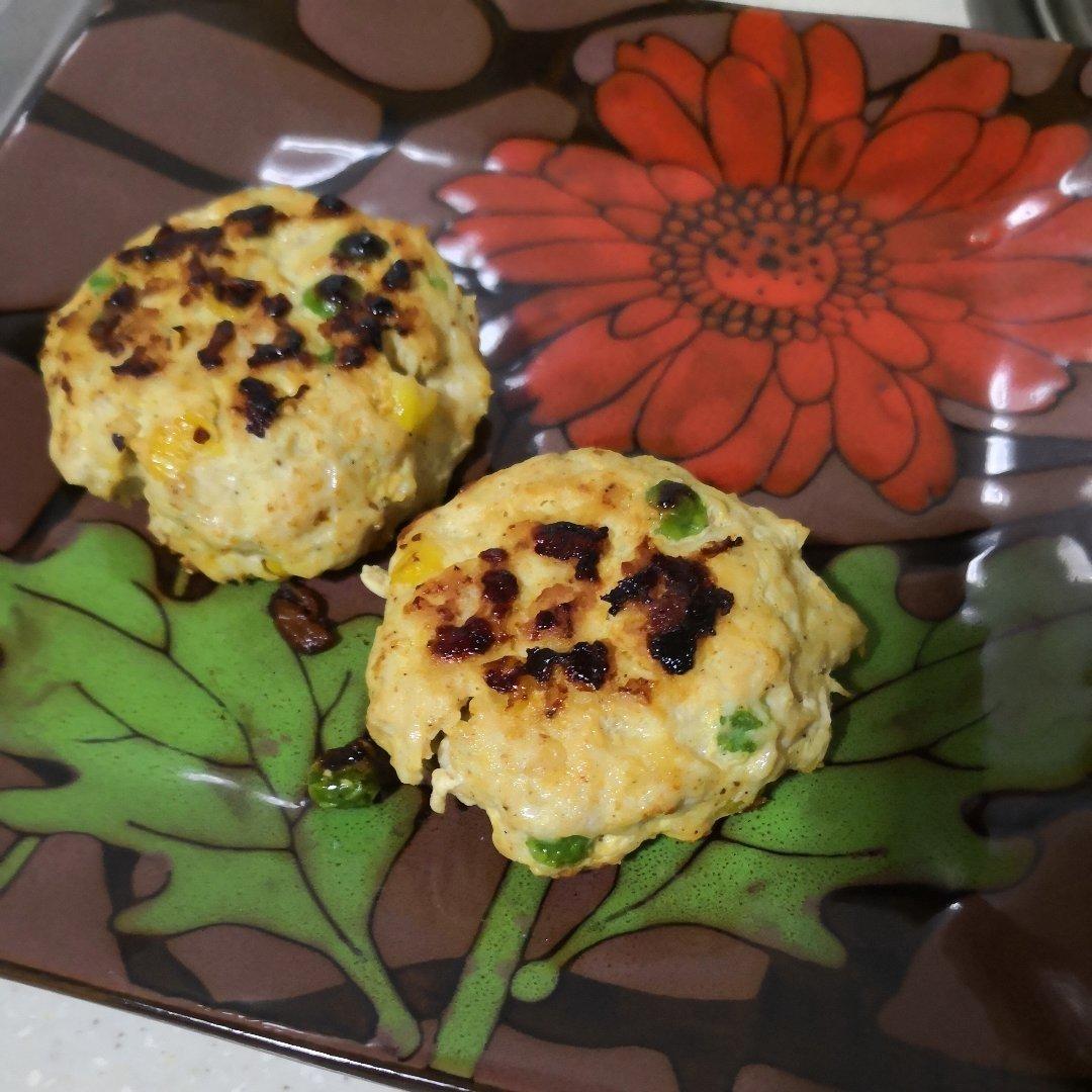 高蛋白减肥鸡肉饼
