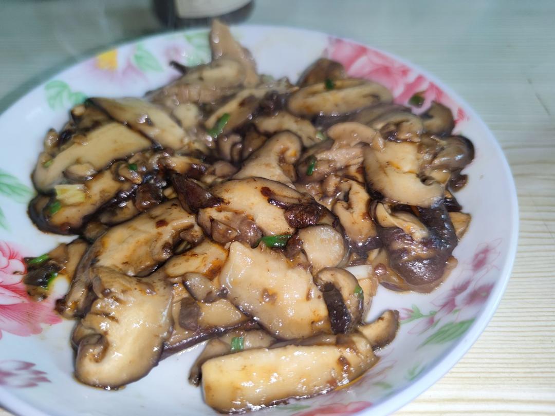 🔥低脂美味～比肉还好吃的爆炒香菇