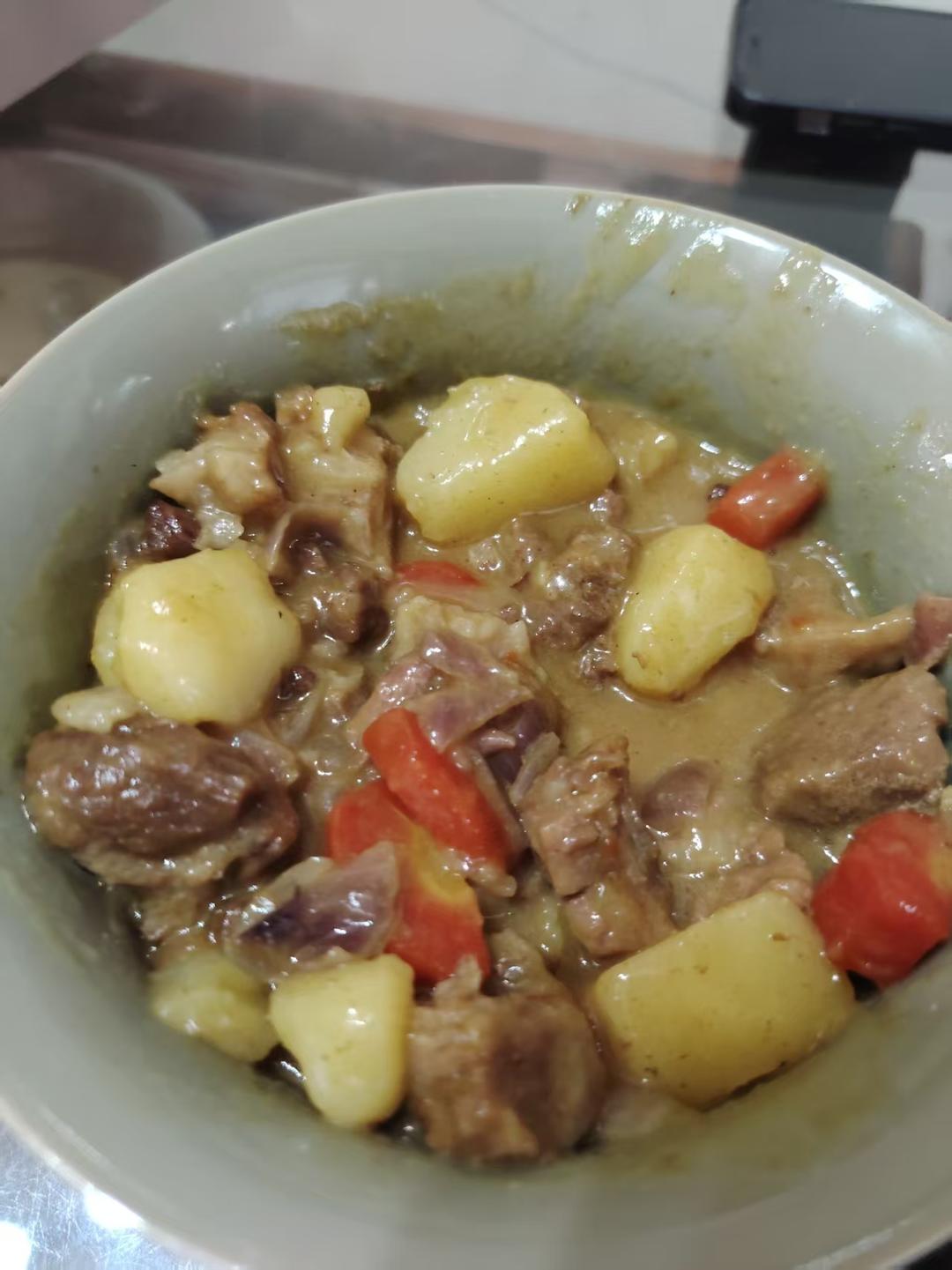 爸爸的最爱-咖喱牛肉