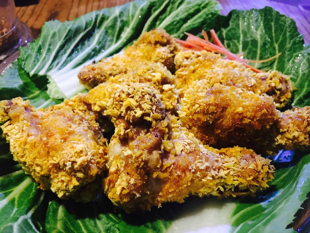 脆皮烤鸡腿