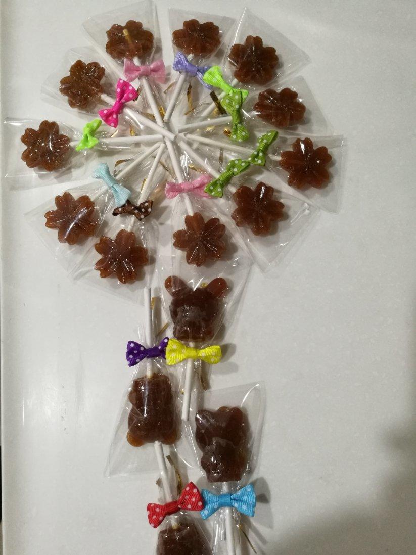 橘子味冰糖棒棒糖