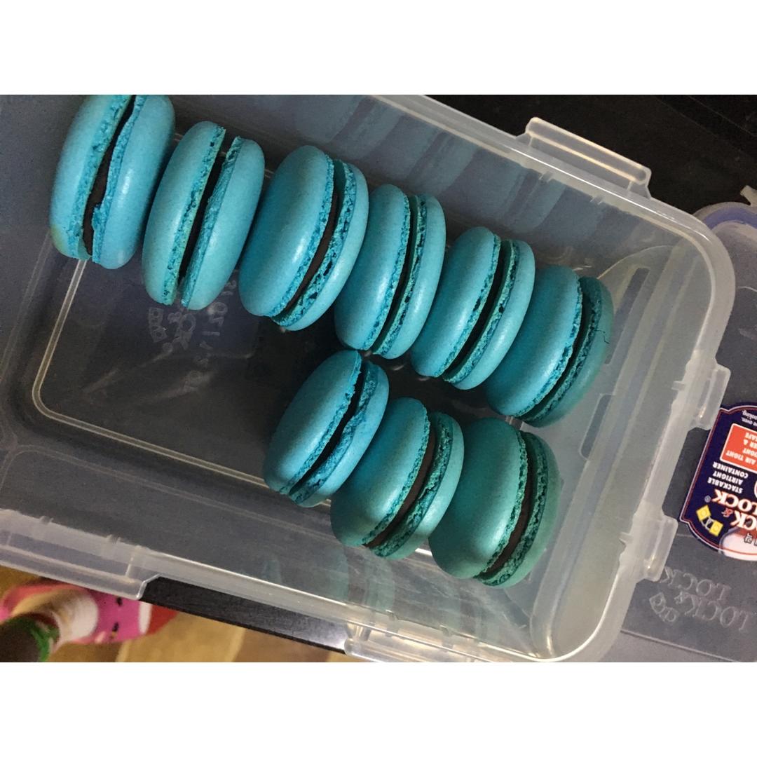 三个橙子意式马卡龙教程