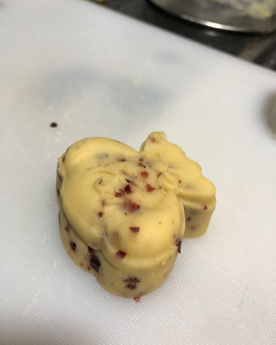 蔓越莓绿豆糕