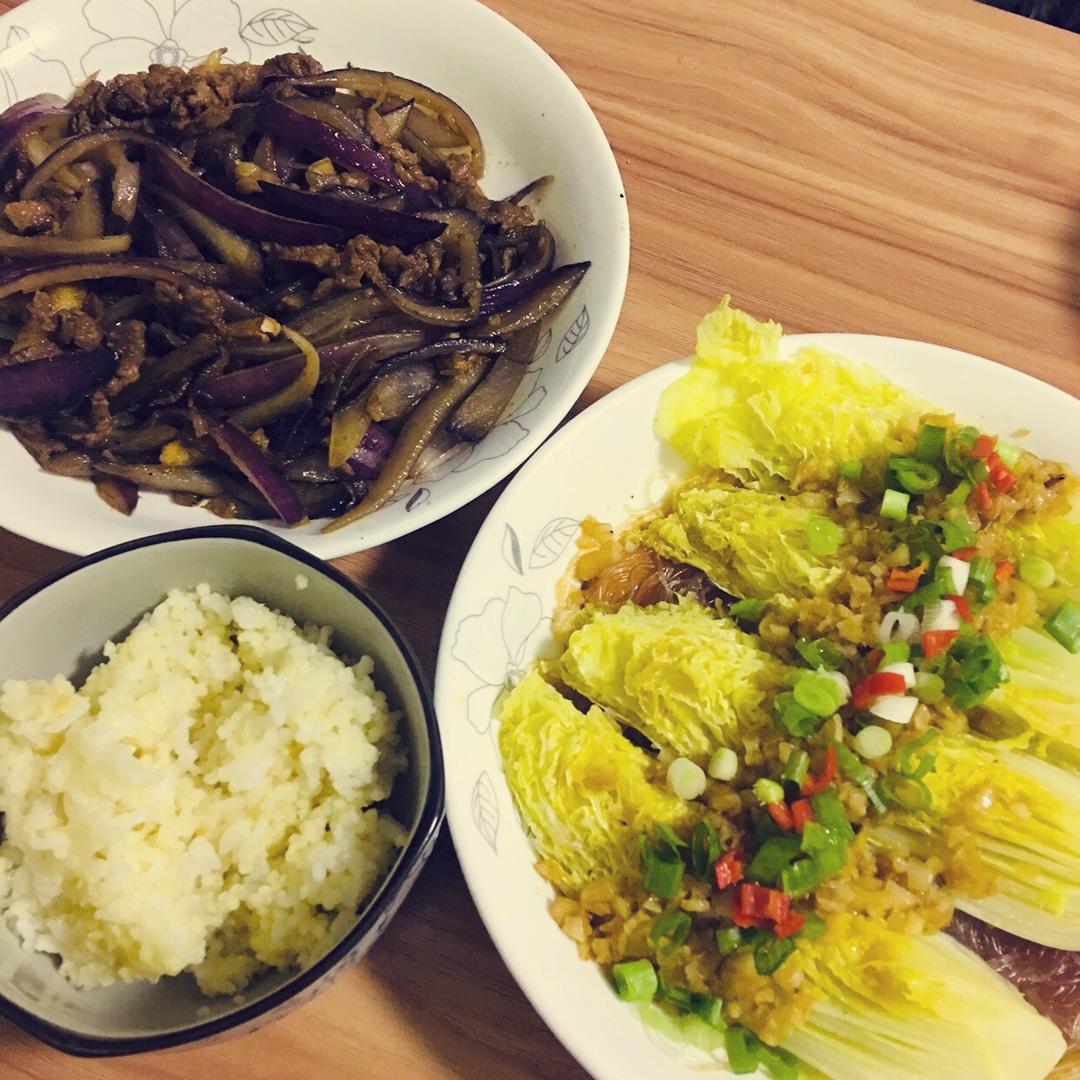 蒜蓉粉丝蒸娃娃菜