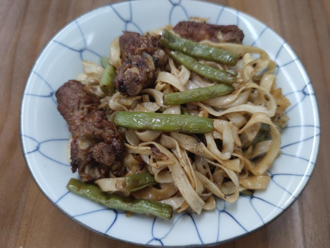 豆角排骨焖面￨真的无敌好吃