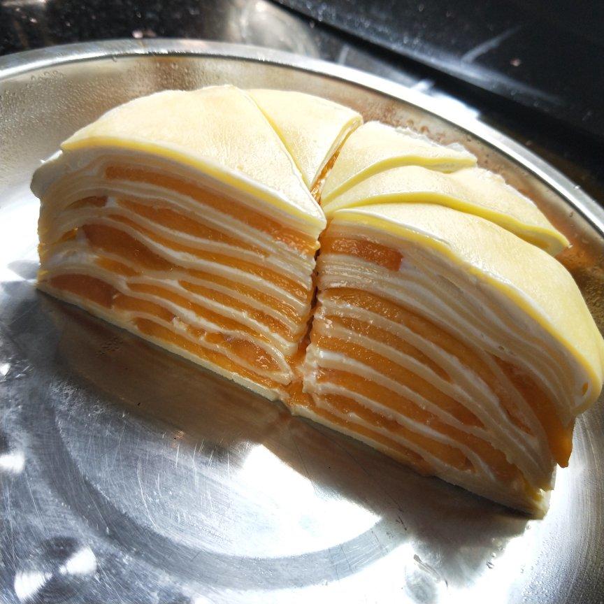 芒果千层蛋糕，100%成功告别煎皮无能