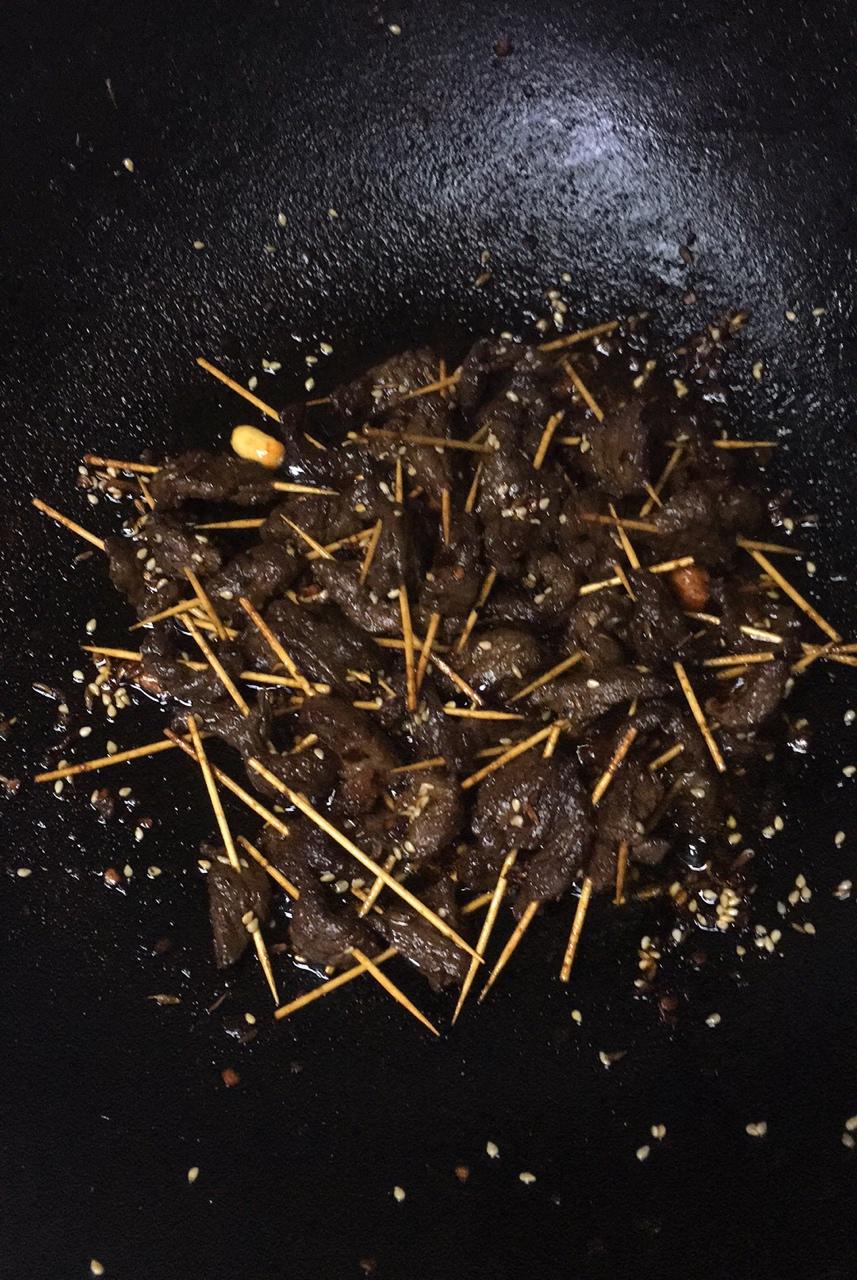 牙签牛肉 道地湖南味