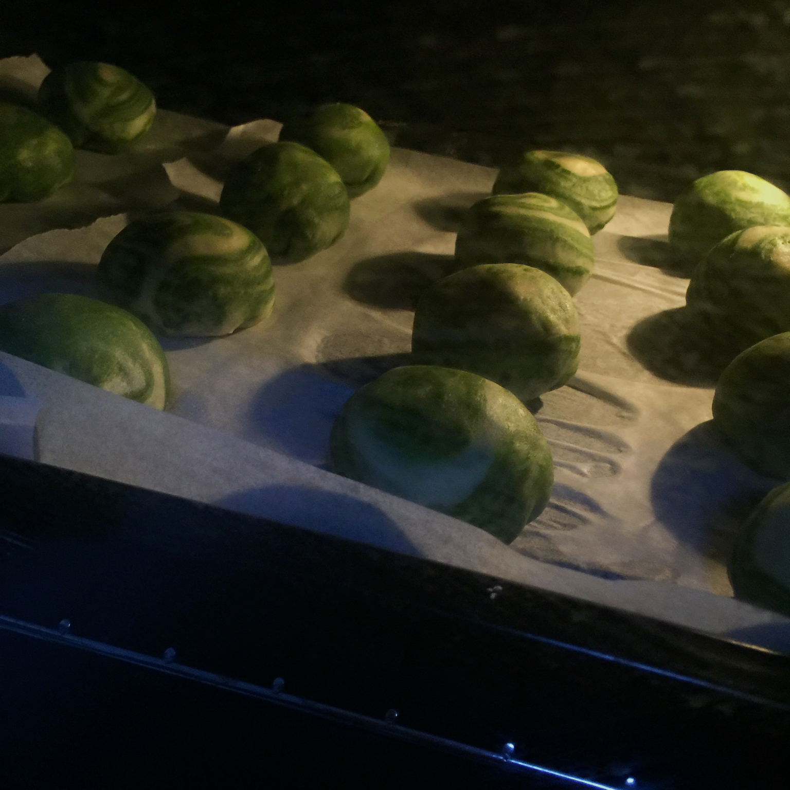 麻薯香芋酥/台湾大甲芋头酥(无猪油完美复刻2015.10修订各种抹茶酥、绿茶酥、蛋黄酥、紫薯酥通用哟）