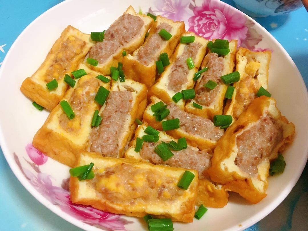 香煎酿豆腐【传统客家菜 】