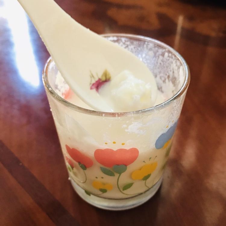 秋冬滋润：杏汁牛奶蛋白露🥛