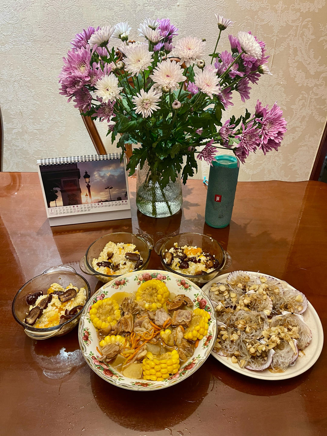 蒜蓉粉丝蒸扇贝