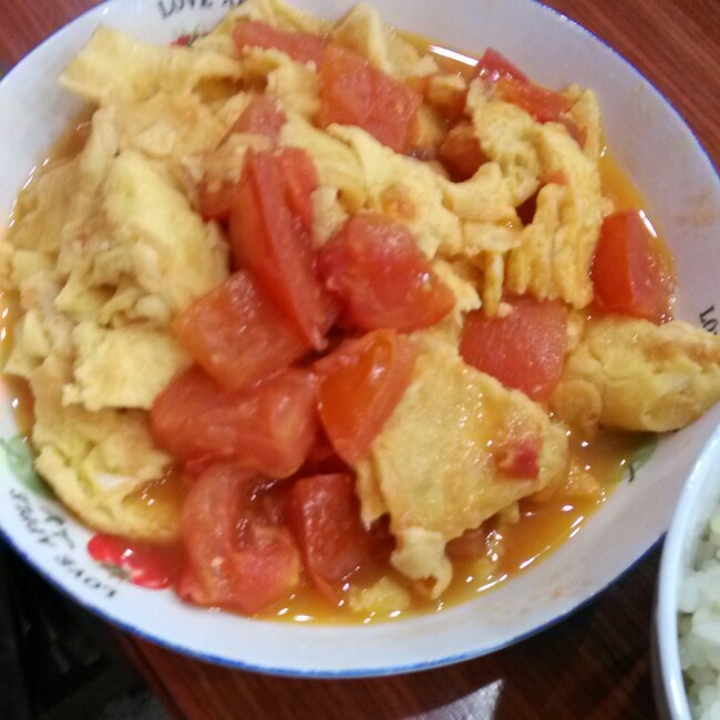 西红柿炒鸡蛋