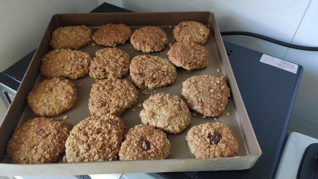 葡萄干麦片曲奇 Oats Cookies