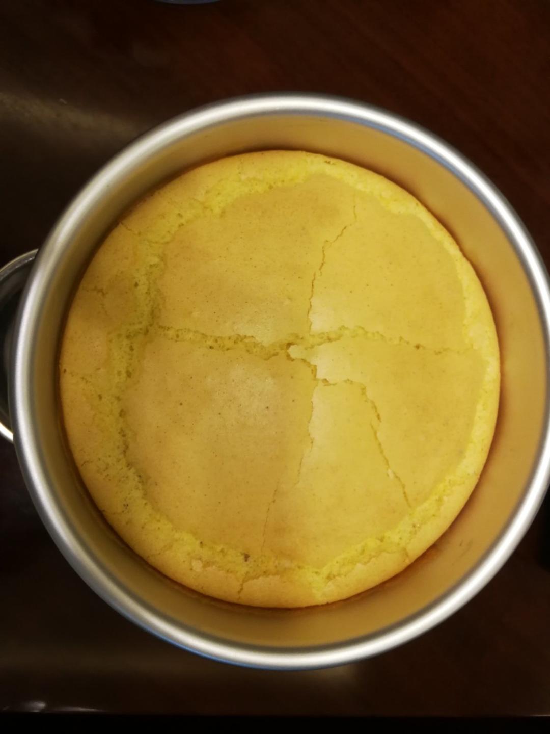 玉米戚风蛋糕（玉米面粉）