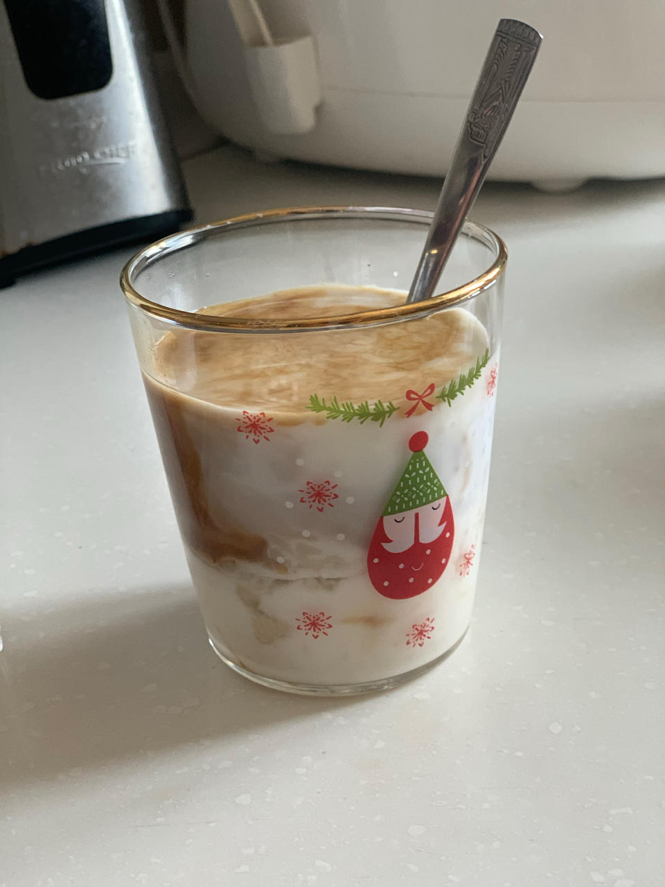 酒酿酸奶咖啡