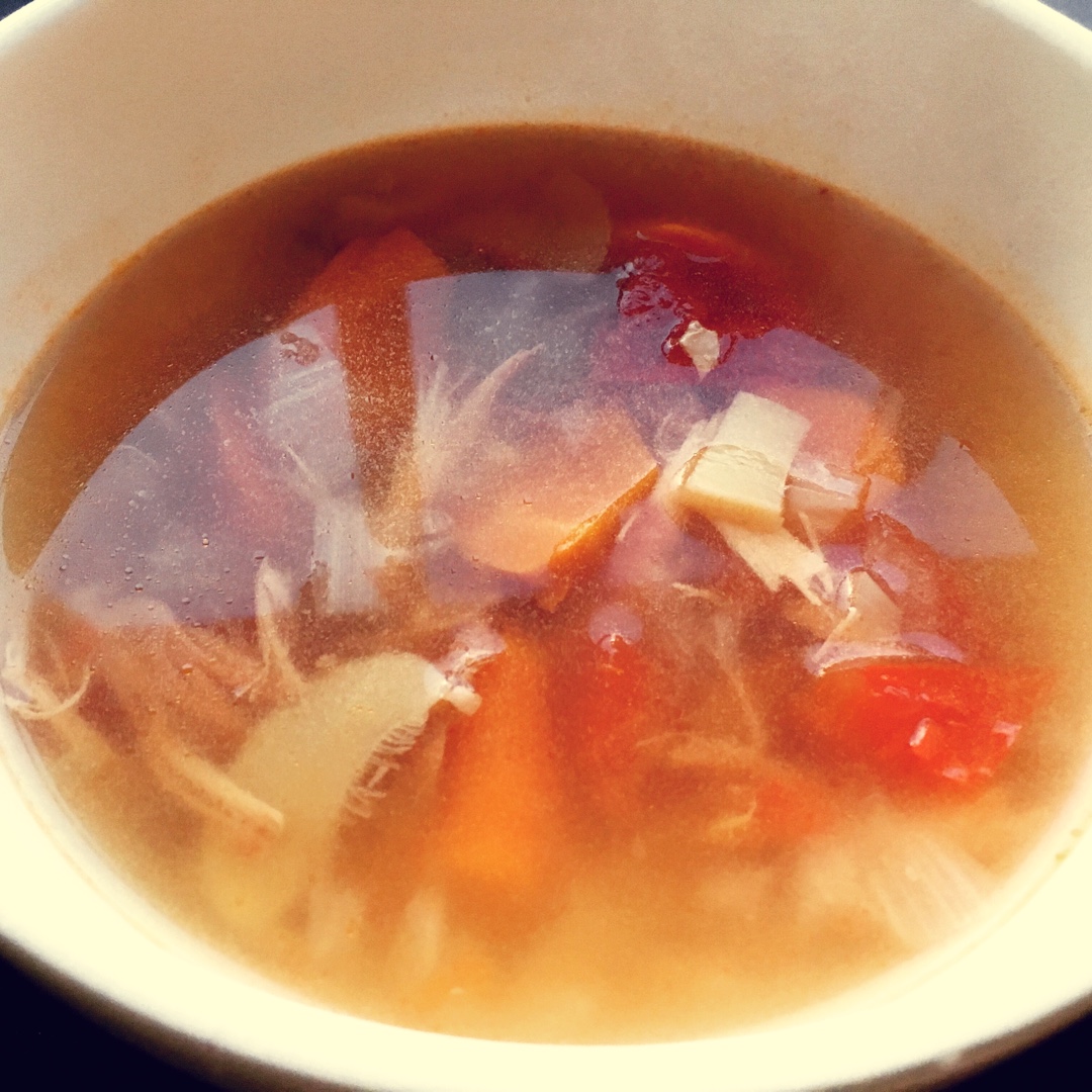 番茄洋葱汤