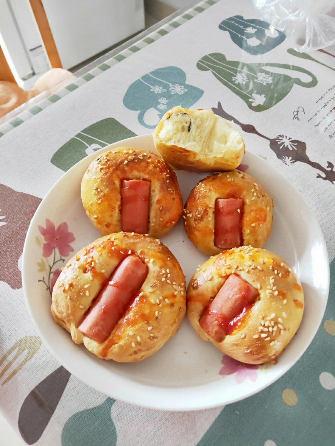 肠仔包---QQ软软的早餐包