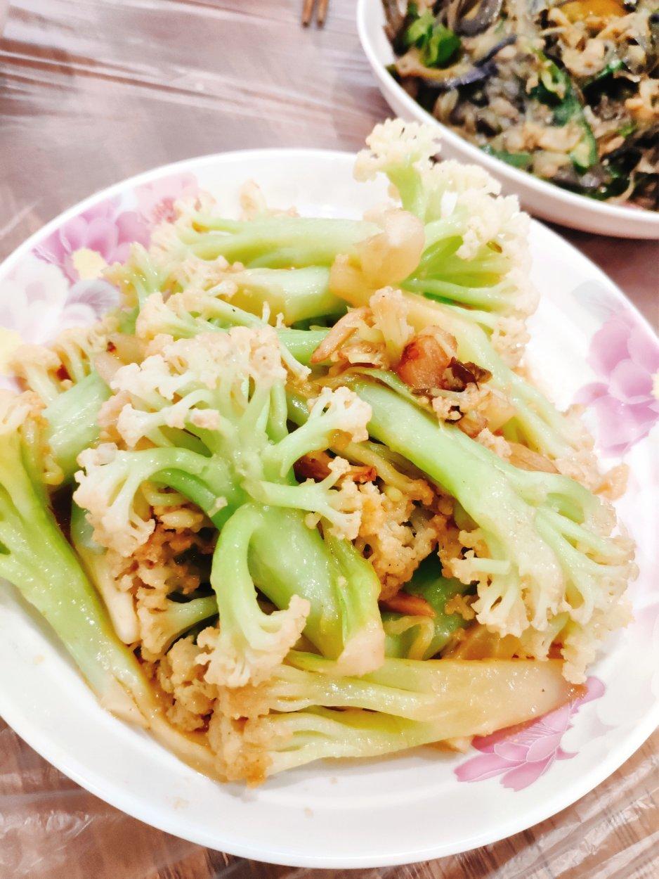 脆炒耗油花菜