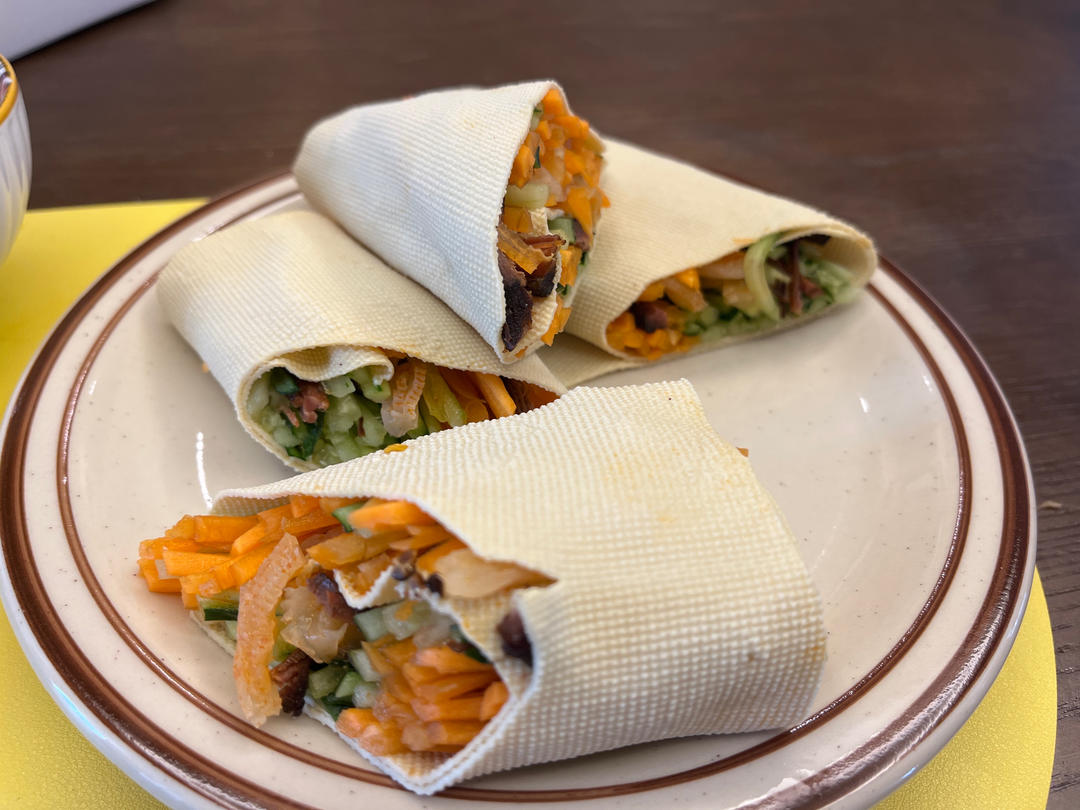 轻饮食“豆皮什锦”