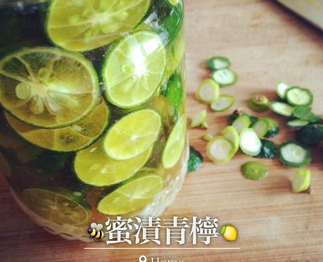 蜜渍青柠的做法