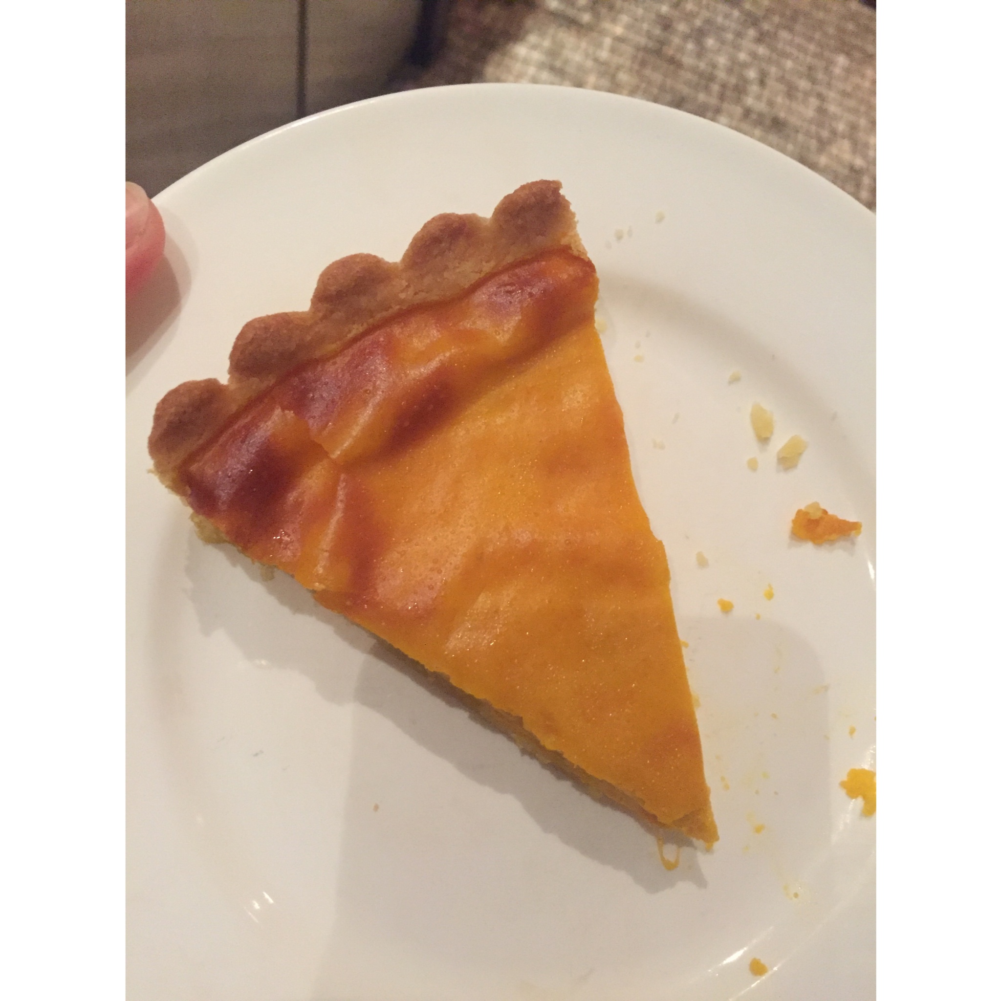 秋季时令小甜品——奶香南瓜派