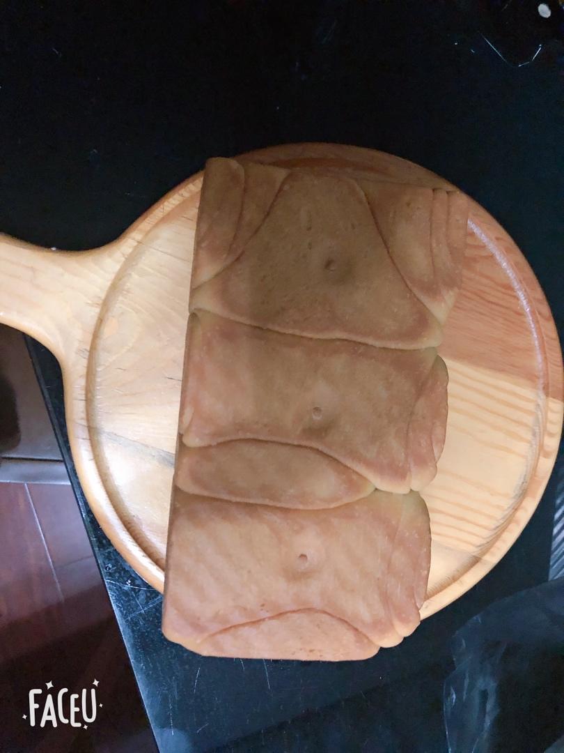 一次发酵❗️手撕吐司面包，柔软拉丝～