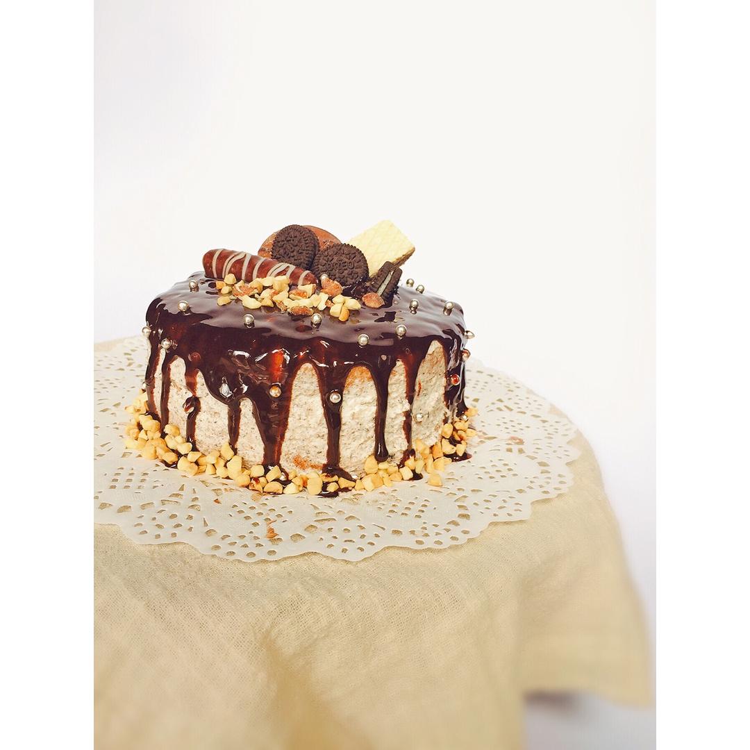 风靡欧美的滴落蛋糕~巧克力盛宴dripping cake