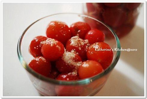 【梅渍蜜番茄】日式风味的清爽夏日开胃小菜的做法