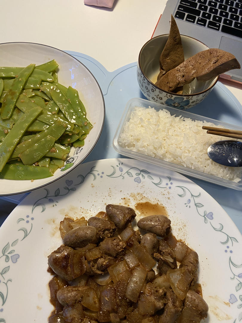 爆炒鸡心