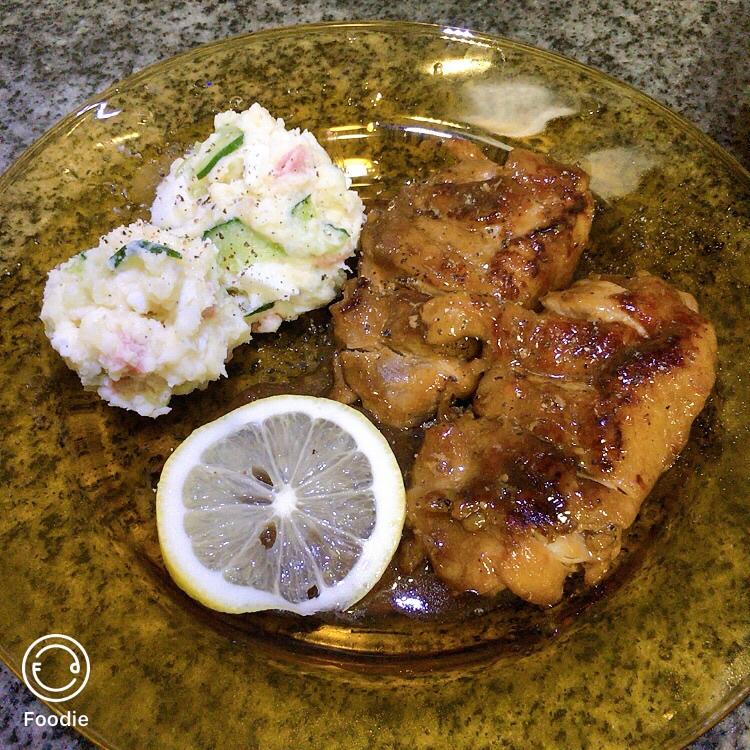 蚝油蜂蜜照烧鸡腿