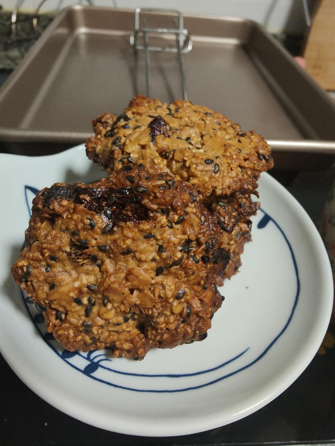 🔥酥掉渣的燕麦饼干🍪