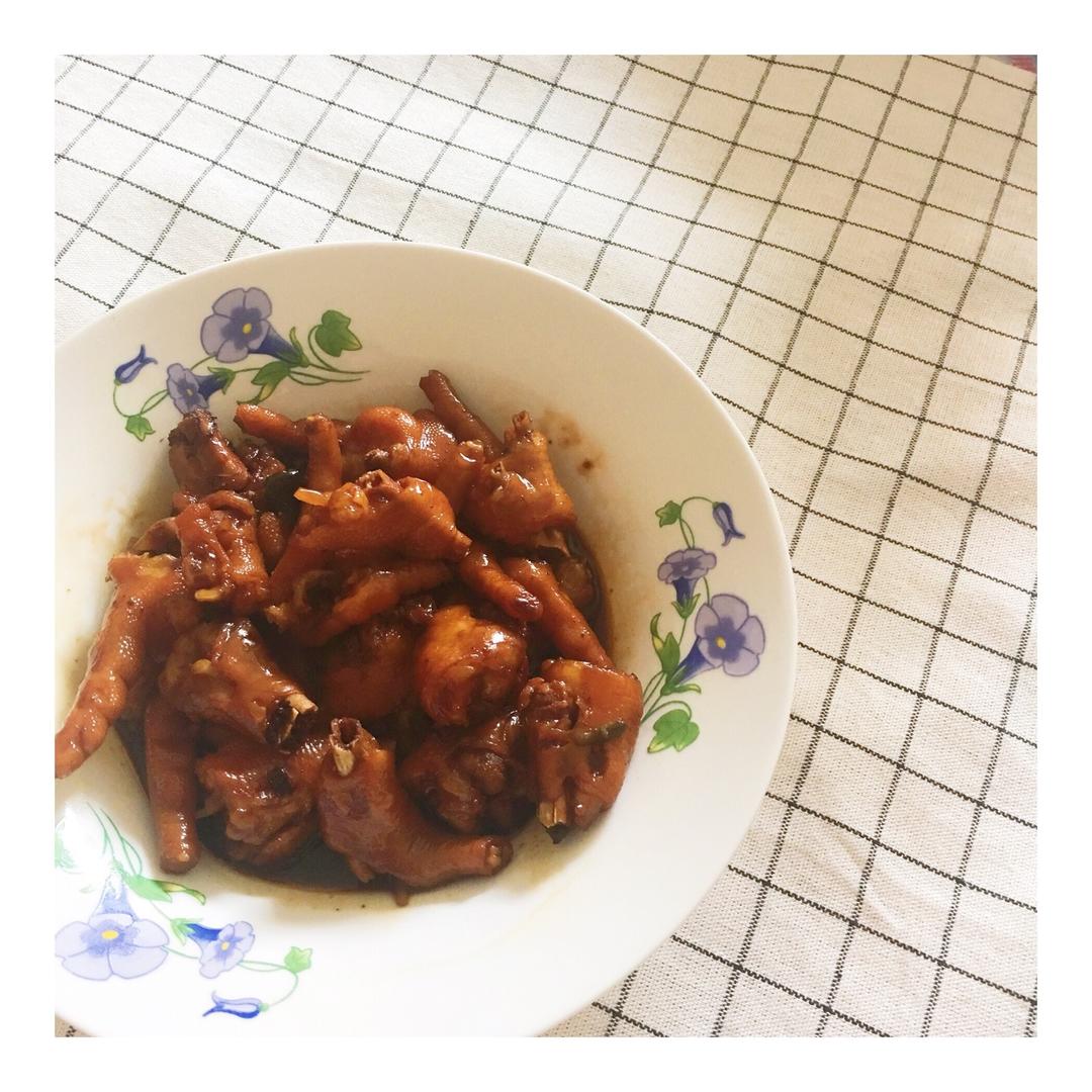 秘制红烧鸡爪