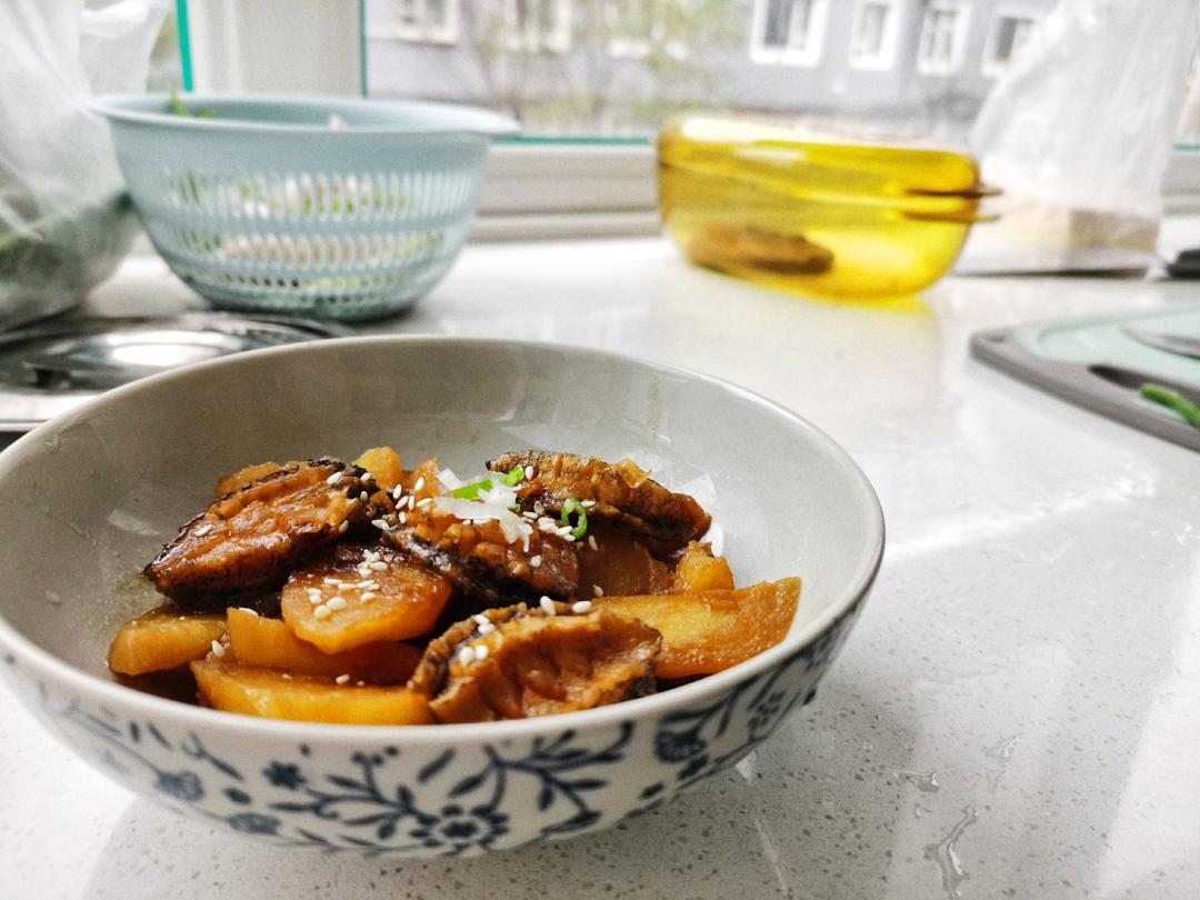 小鲍鱼炖土豆