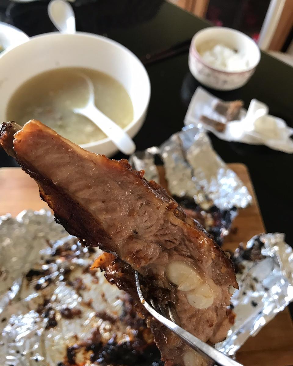 烤排骨 Roast Pork Ribs -yanyanfoodtube