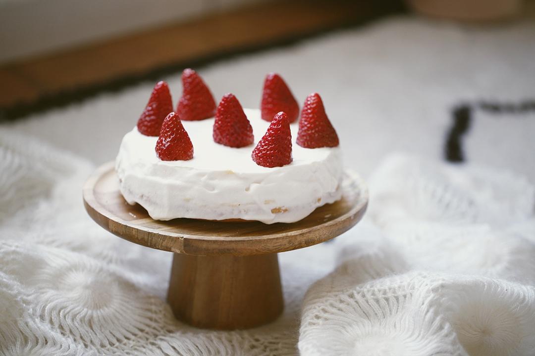 烫面轻乳酪蛋糕